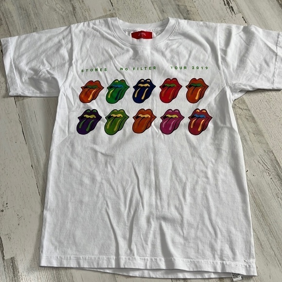Tops - Rolling Stones 2019 No Filter Tour Tee Size XS